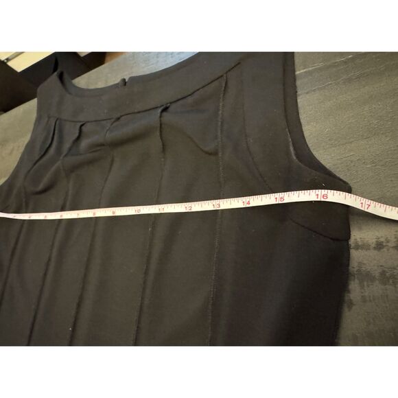 forever brand Black Sleeveless Fit and Flare Stretchy Dress - Sz M - Picture 7 of 10